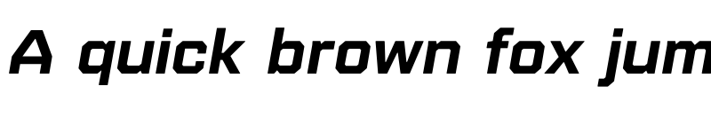 Preview of FONTSPRING DEMO - Refinery 75 Bold Italic Regular font