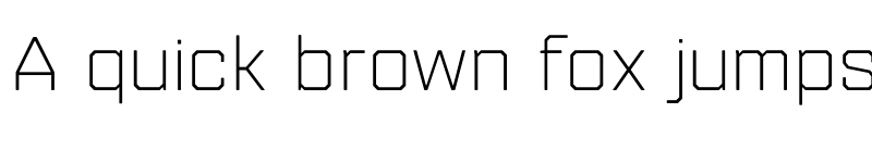 Preview of FONTSPRING DEMO - Refinery 75 Light Regular font