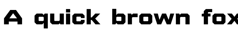 Preview of FONTSPRING DEMO - Refinery 95 Black Regular font