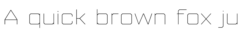 Preview of FONTSPRING DEMO - Refinery 95 Hairline Regular font