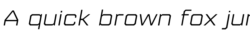Preview of FONTSPRING DEMO - Refinery 95 Italic Regular font