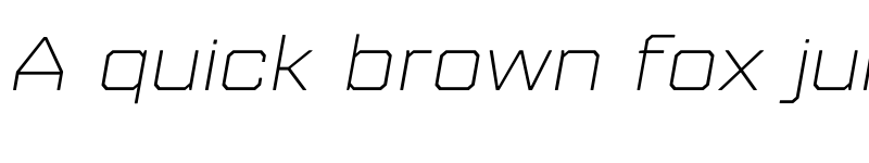 Preview of FONTSPRING DEMO - Refinery 95 Light Italic Regular font