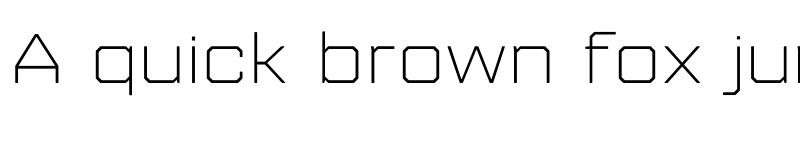 Preview of FONTSPRING DEMO - Refinery 95 Light Regular font