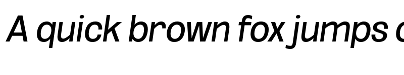 Preview of FONTSPRING DEMO - Reg SemCond Obli Italic font