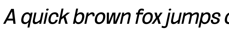 Preview of FONTSPRING DEMO - Reg SemCond UtObli Italic font