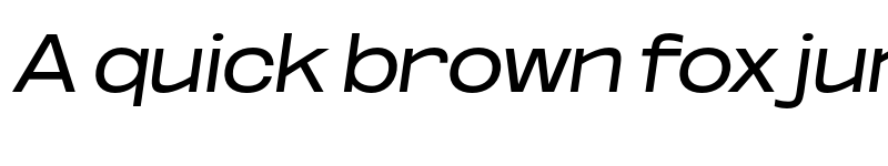 Preview of FONTSPRING DEMO - Reg UltExp Obli Italic font