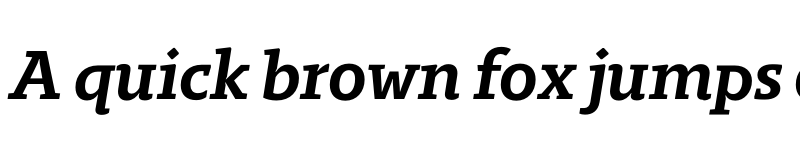 Preview of FONTSPRING DEMO - Regime Light Bold Italic font