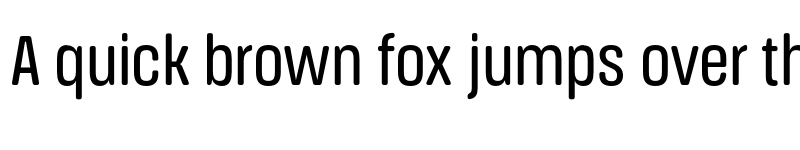 Preview of FONTSPRING DEMO - Regular Cn Regular font