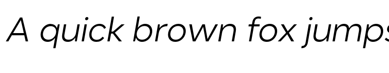 Preview of FONTSPRING DEMO - Regular It Italic font