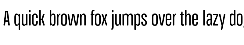 Preview of FONTSPRING DEMO - Regular Ultra Cn Regular font