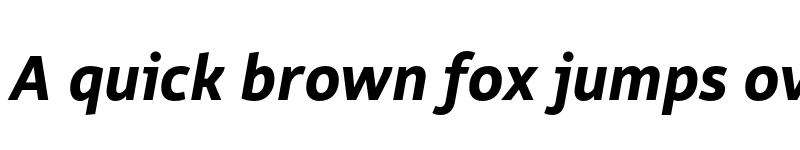 Preview of FONTSPRING DEMO - Rehn Bold Italic font