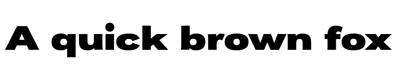 Preview of FONTSPRING DEMO - Remora Corp W5 Black Regular font
