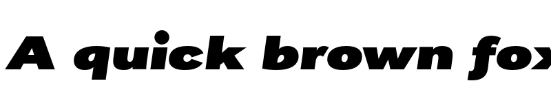 Preview of FONTSPRING DEMO - Remora Corp W5 Ultra Italic Italic font