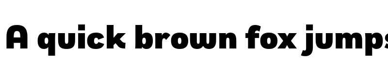 Preview of FONTSPRING DEMO - Remora Sans W2 Black Regular font