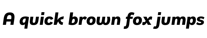 Preview of FONTSPRING DEMO - Remora Sans W2 Bold Italic Italic font