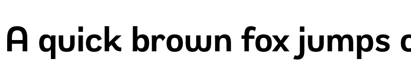 Preview of FONTSPRING DEMO - Remora Sans W2 Demi Regular font