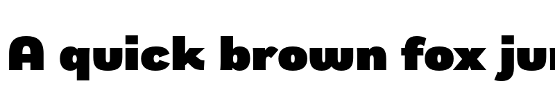 Preview of FONTSPRING DEMO - Remora Sans W3 Ultra Regular font