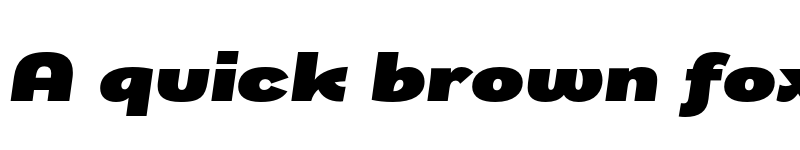 Preview of FONTSPRING DEMO - Remora Sans W5 Ultra Italic Italic font