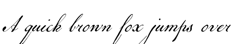 Preview of FONTSPRING DEMO - Remsen Script Regular font