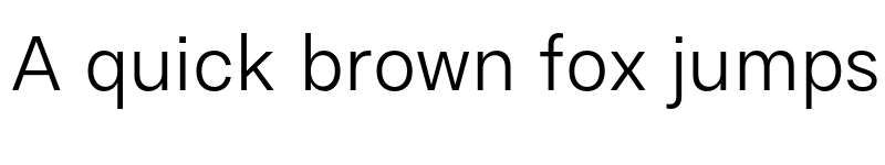 Preview of FONTSPRING DEMO - Resist Display Light Regular font