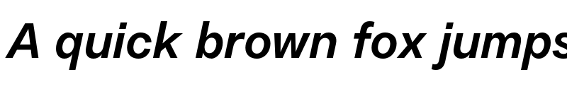 Preview of FONTSPRING DEMO - Resist Display Medium Italic font