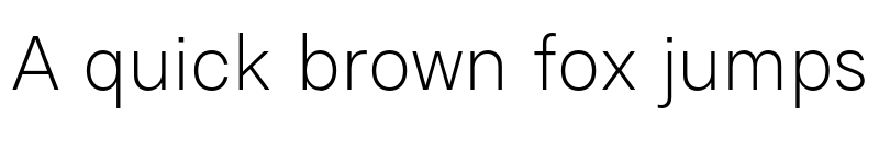 Preview of FONTSPRING DEMO - Resist Display Thin Regular font