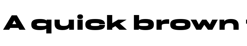 Preview of FONTSPRING DEMO - Resolve Sans Black Exntended Regular font