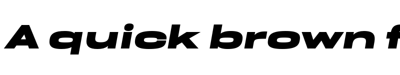 Preview of FONTSPRING DEMO - Resolve Sans Black Ext Ita Regular font