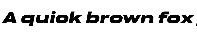 Preview of FONTSPRING DEMO - Resolve Sans Black Wd Ita Regular font