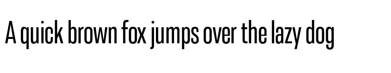 Preview of FONTSPRING DEMO - Resolve Sans Cn Regular font