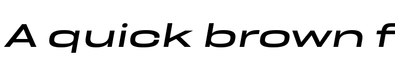 Preview of FONTSPRING DEMO - Resolve Sans Ext Ita Regular font