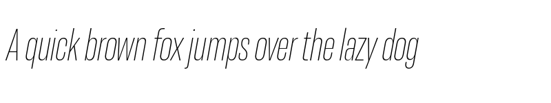 Preview of FONTSPRING DEMO - Resolve Sans Extralight Cn Ita Regular font