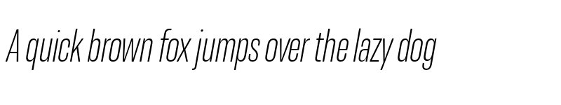 Preview of FONTSPRING DEMO - Resolve Sans Light Cn Ita Regular font
