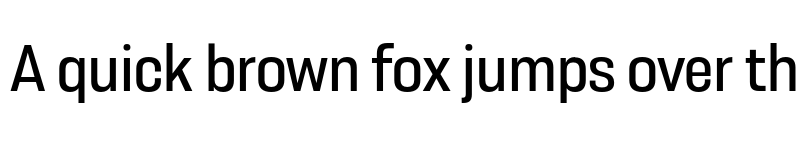 Preview of FONTSPRING DEMO - Resolve Sans Nrw Regular font