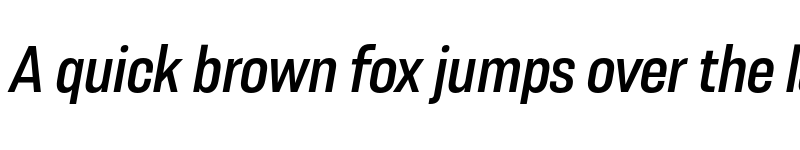 Preview of FONTSPRING DEMO - Resolve Sans Semibold Nrw Ita Regular font