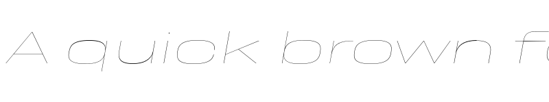 Preview of FONTSPRING DEMO - Resolve Sans Thin Ext Ita Regular font