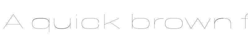 Preview of FONTSPRING DEMO - Resolve Sans Thin Ext Regular font