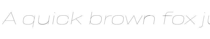 Preview of FONTSPRING DEMO - Resolve Sans Thin Wd Ita Regular font