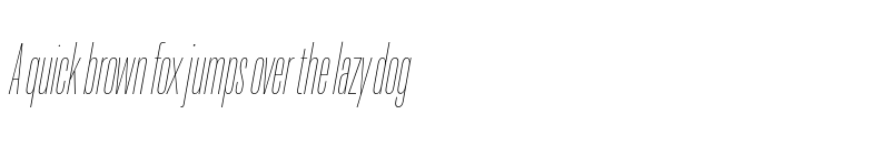 Preview of FONTSPRING DEMO - Resolve Sans Ultralight Cm Ita Regular font