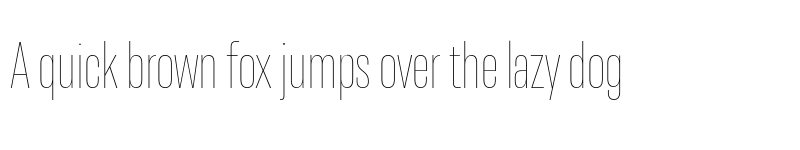 Preview of FONTSPRING DEMO - Resolve Sans Ultralight Cn Regular font