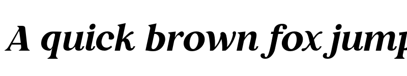 Preview of FONTSPRING DEMO - Restora ExtraBold Italic Regular font