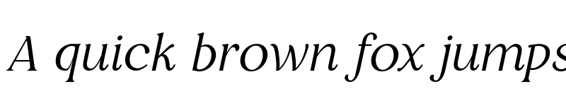 Preview of FONTSPRING DEMO - Restora Light Italic Regular font