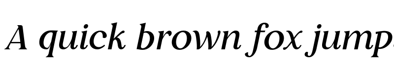 Preview of FONTSPRING DEMO - Restora Medium Italic Regular font