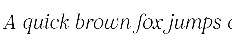 Preview of FONTSPRING DEMO - Restora Neue Light Italic font