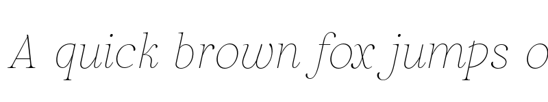 Preview of FONTSPRING DEMO - Restora Neue Thin Italic font