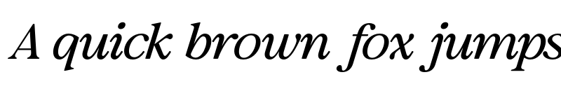 Preview of FONTSPRING DEMO - Results Letter  Light Italic font