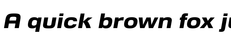 Preview of FONTSPRING DEMO - Reversal ExtBd Italic font