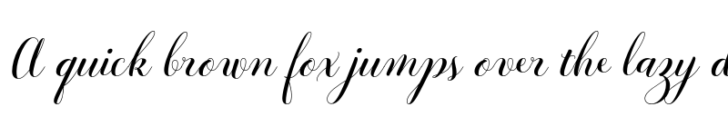 Preview of FONTSPRING DEMO - Revista Script Black Regular font