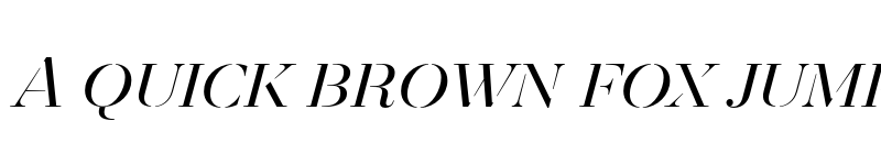 Preview of FONTSPRING DEMO - Revista Stencil Italic font