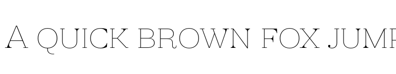 Preview of FONTSPRING DEMO - Revista Thin Regular font